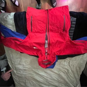 North face futurelight 3m summit series torre egger blue and red